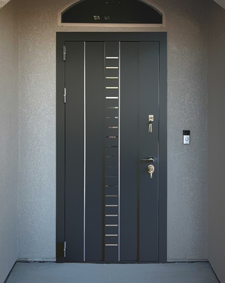 Входная дверь с лазерной резкой Входная дверь с лазерной резкой